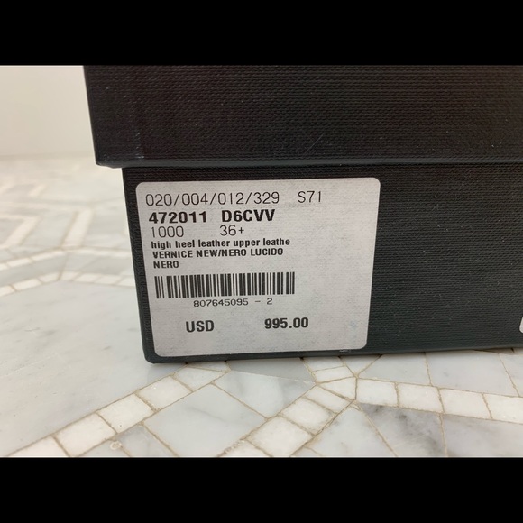 NEW Saint Laurent Opyum Black pumps box & dustbag - Picture 6 of 6